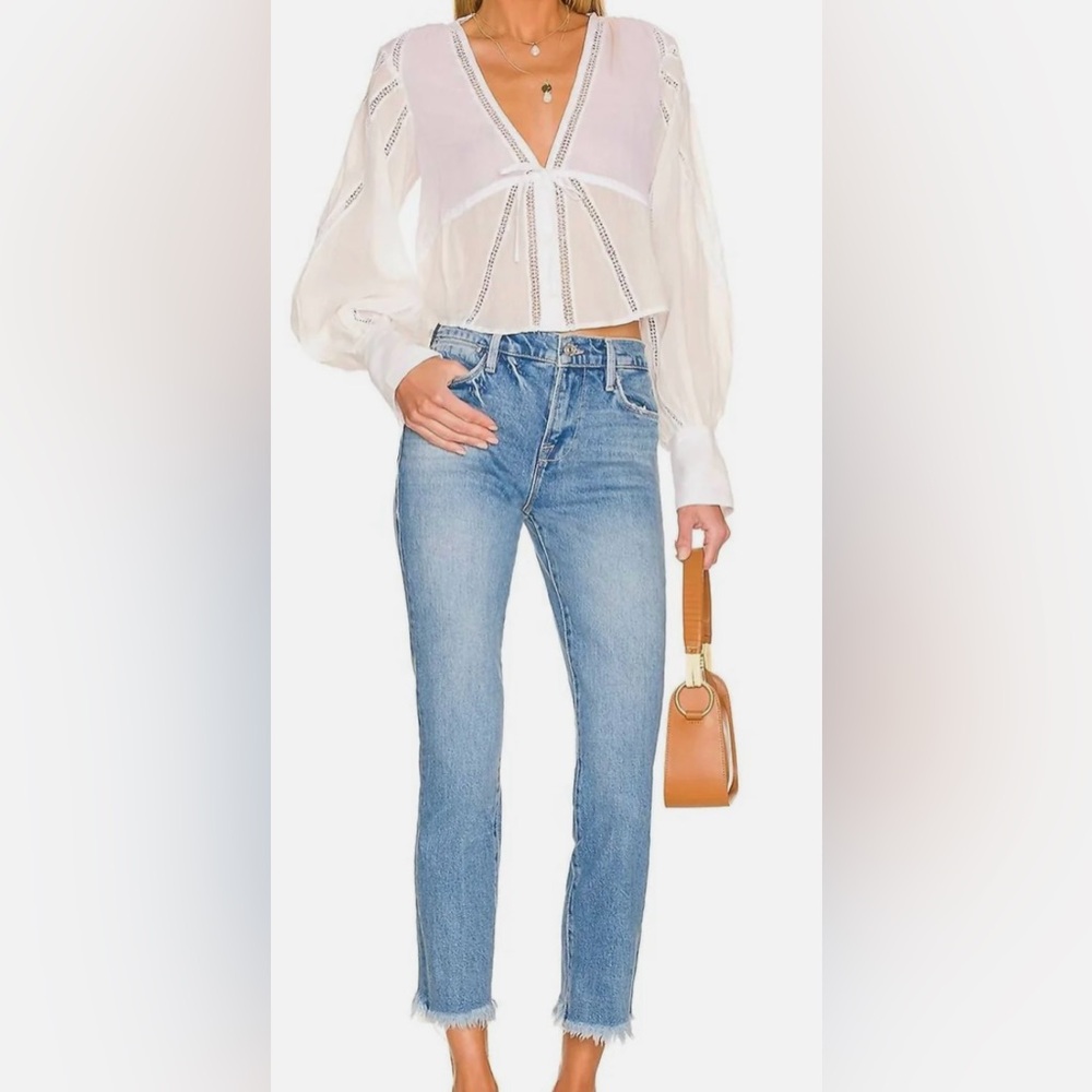 FRAME - Le High Straight In Utopia - Size 25 - NWT!
